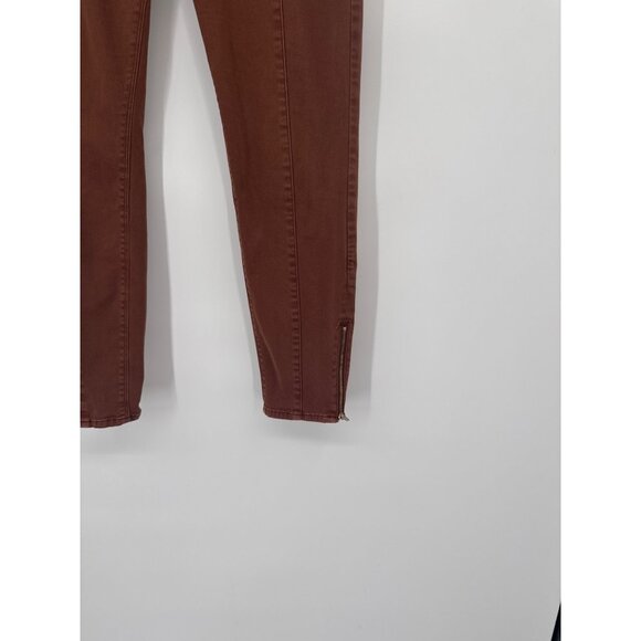 White House Black Market Saint Honore skimmer jean rich mahogany size 8 - Picture 3 of 7